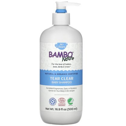 Bambo Nature, Tear Clear Baby Shampoo, 16.9 fl oz (500 ml)