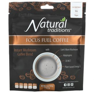 Organic Traditions, Focus Fuel Coffee, 5 oz (140 g)