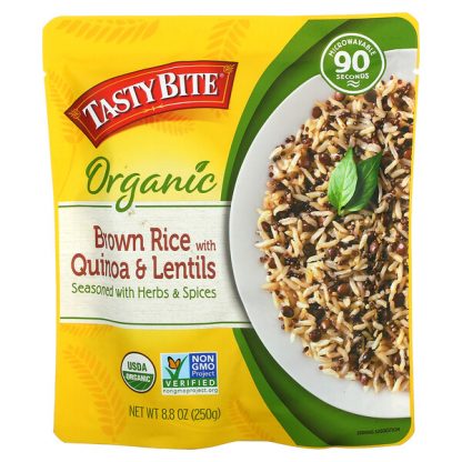 Tasty Bite, Organic Brown Rice with Quinoa & Lentils, 8.8 oz (250 g)