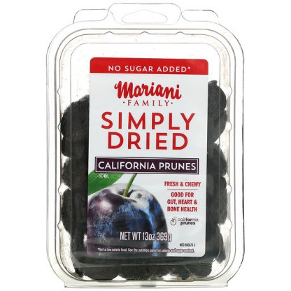 Mariani Dried Fruit, Family, Simply Dried California Prunes, 13 oz ( 369 g)