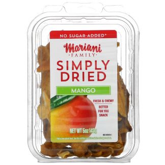 Mariani Dried Fruit, Family, Simply Dried Mango, 5 oz ( 142 g)