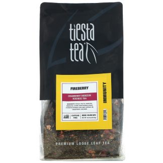 Tiesta Tea Company, Premium Loose Leaf Tea, Fireberry, Caffeine Free, 16.0 oz (453.6 g)