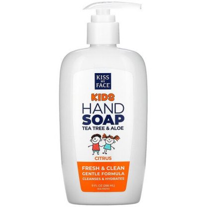 Kiss My Face, Kids Hand Soap, Citrus, 9 fl oz (266 ml)