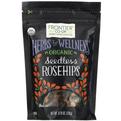 Frontier Co-op, Organic Seedless Rosehips, 8.29 oz (235 g)