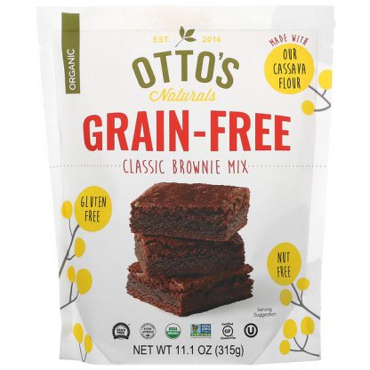 Otto's Naturals, Grain Free, Classic Brownie Mix, 11.1 oz (315 g)