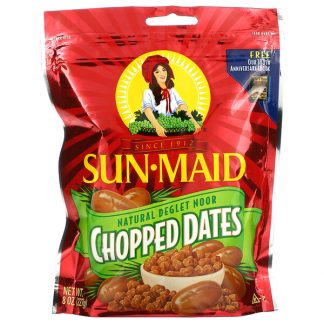 Sun-Maid, Natural Deglet Noor Chopped Dates, 8 oz (227 g)