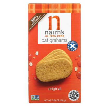 Nairn's, Oat Grahams, Gluten Free, Original, 5.64 oz (160 g)