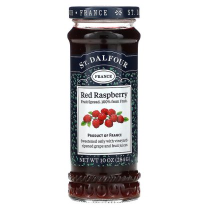 St. Dalfour, Deluxe Red Raspberry Spread, 10 oz (284 g)