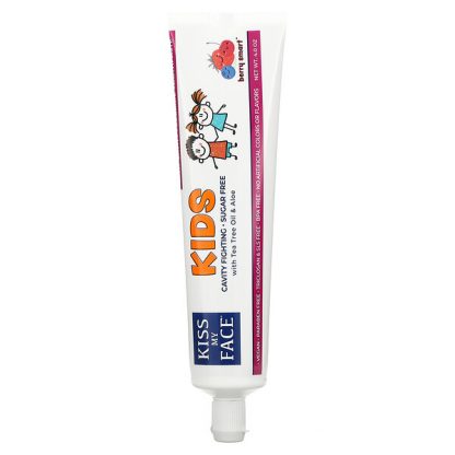 Kiss My Face, Anti-Cavity Fluoride Toothpaste, Berry Smart, 4 oz