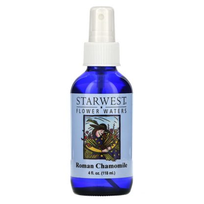 Starwest Botanicals, Flower Waters, Roman Chamomile, 4 fl oz (118 ml)