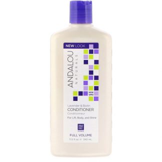 Andalou Naturals, Conditioner, Full Volume, For Lift, Body, and Shine, Lavender & Biotin, 11.5 fl oz (340 ml)