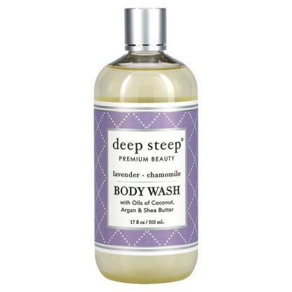 Deep Steep, Body Wash, Lavender - Chamomile, 17 fl oz (503 ml)