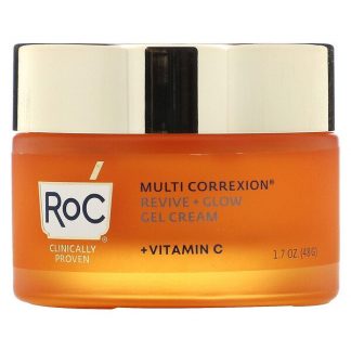 RoC, Multi Correxion, Revive + Glow, Gel Cream + Vitamin C, 1.7 oz (48 g)