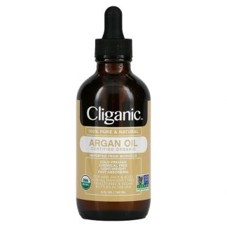 Cliganic, 100% Pure & Natural Argan Oil, 4 fl oz (120 ml)