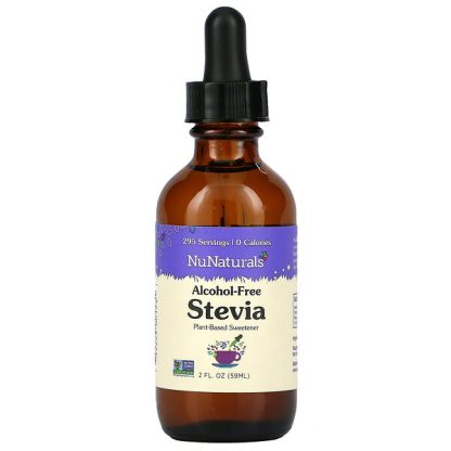 NuNaturals, Alcohol Free Stevia, 2 fl oz (59 ml)