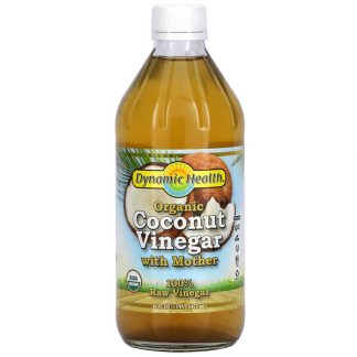 Dynamic Health Laboratories, Organic Coconut Vinegar with Mother, 16 fl oz (473 ml)