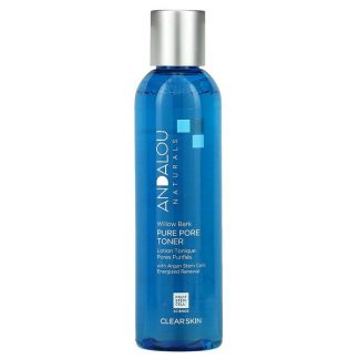 Andalou Naturals, Pure Pore Toner, Willow Bark, 6 fl oz (178 ml)