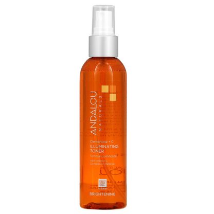 Andalou Naturals, Illuminating Toner, Clementine + C, Brightening, 6 fl oz (178 ml)