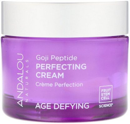 Andalou Naturals, Perfecting Cream, Goji Peptide, Age Defying, 1.7 fl oz (50 ml)