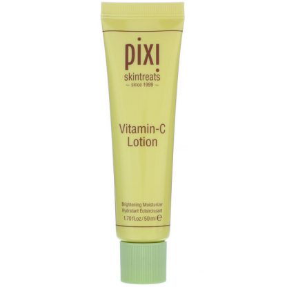 Pixi Beauty, Skintreats, Vitamin-C Lotion, Brightening Moisturizer, 1.7 fl oz (50 ml)