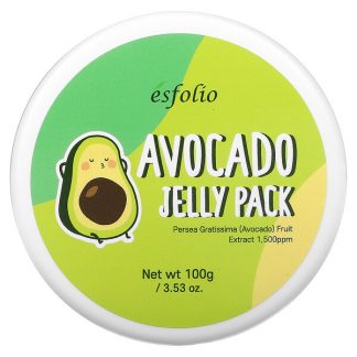 Esfolio, Avocado Jelly Pack, 3.53 oz (100 g)