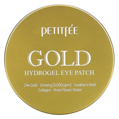 Petitfee, Gold Hydrogel Eye Patch, 60 Pieces