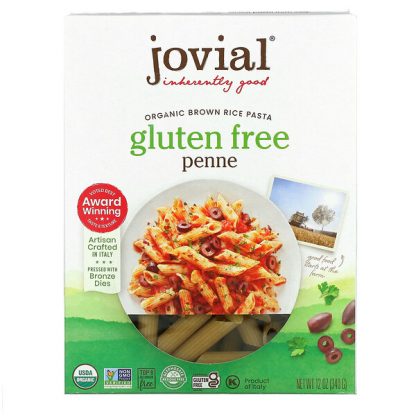 Jovial, Organic Brown Rice Pasta, Penne, 12 oz (340 g)