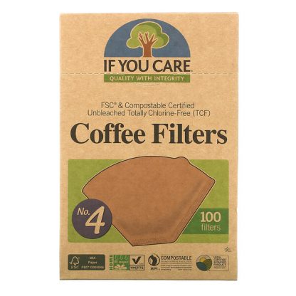 If You Care, Coffee Filters, No. 4 , 100 Filters