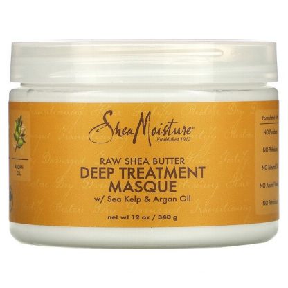 SheaMoisture, Deep Treatment Masque, Raw Shea Butter, 12 oz (340 g)