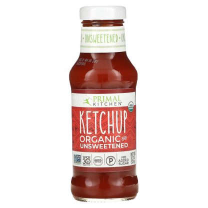 Primal Kitchen, Organic Ketchup, Unsweetened, 11.3 oz (320 g)