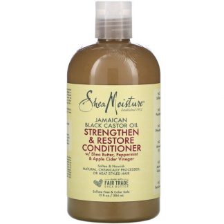 SheaMoisture, Jamaican Black Castor Oil Strengthen & Restore Conditioner, 13 fl oz (384 ml)