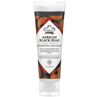 Nubian Heritage, Hand Cream, African Black Soap, 4 fl oz (118 ml)