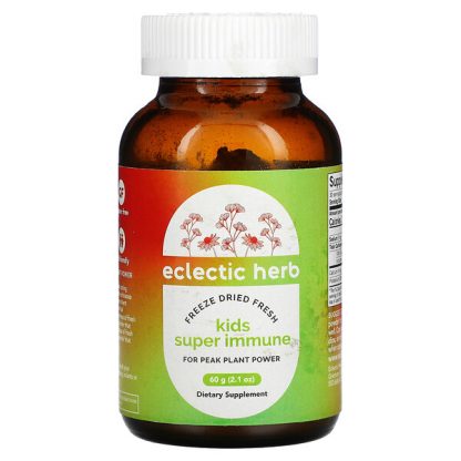 Eclectic Institute, Freeze Dried Fresh, Kids Super Immune, 2.1 oz (60 g)