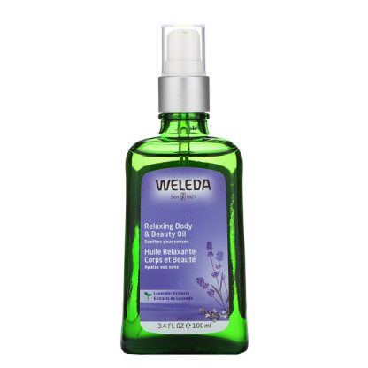 Weleda, Relaxing Body & Beauty Oil, Lavender Extracts, 3.4 fl oz (100 ml)