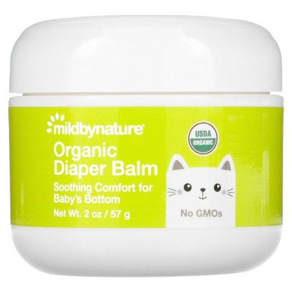 Mild By Nature, Organic Diaper Balm, 2 oz (57 g)