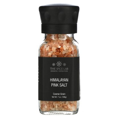 The Spice Lab, Himalayan Pink Salt, Coarse Grain, 7 oz (198 g)