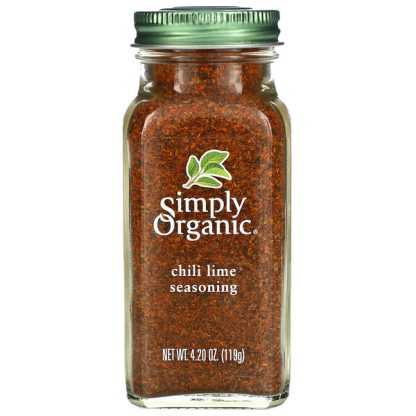 Simply Organic, Chili Lime Seasoning, 4.20 oz (119 g)