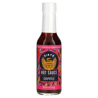 Siete, Hot Sauce, Chipotle, 5 oz (141 g)