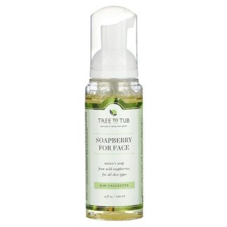 Tree To Tub, Soapberry for Face, Ultra Gentle Cleanser for Very Sensitive Skin, Naturally Unscented, 4 fl oz (120 ml)