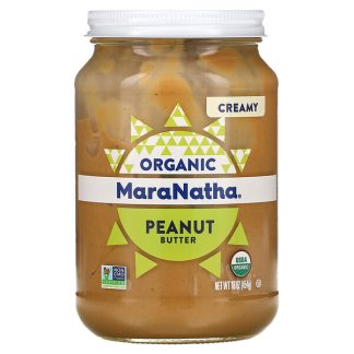 MaraNatha, Organic Peanut Butter, Creamy, 16 oz (454 g)