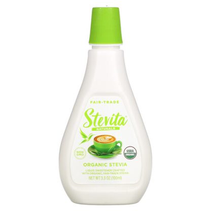 Stevita, Organic Stevia, Liquid Sweetener, 3.3 oz (100 ml)