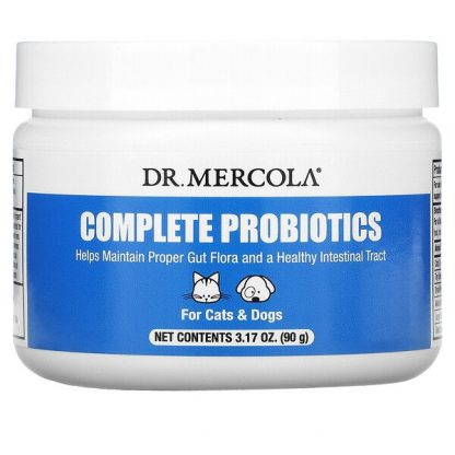 Dr. Mercola, Complete Probiotics, For Cats & Dogs, 3.17 oz (90 g)