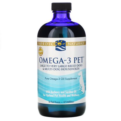 Nordic Naturals, Omega-3 Pet, Large to Very Large Breed Dog, 16 fl oz (473 ml)