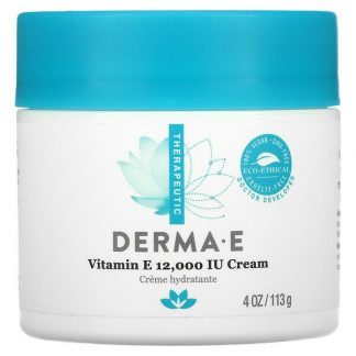 Derma E, Vitamin E Creme, 12,000 IU, 4 oz (113 g)