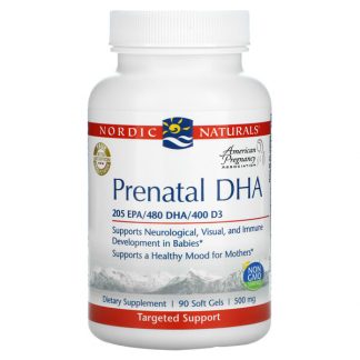 Nordic Naturals, Prenatal DHA, 500 mg, 90 Softgels