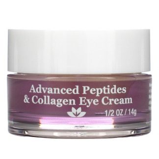 Derma E, Advanced Peptides & Collagen Eye Cream , 1/2 oz (14 g)