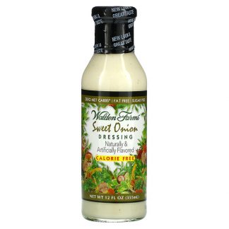 Walden Farms, Sweet Onion Dressing, 12 fl oz (355 ml)