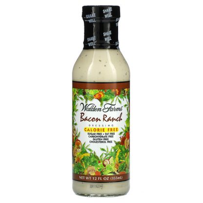 Walden Farms, Bacon Ranch Dressing, 12 fl oz (355 ml)