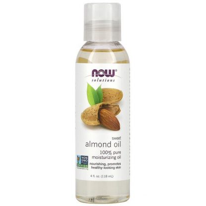 NOW Foods, Solutions, Sweet Almond Oil, 4 fl oz (118 ml)