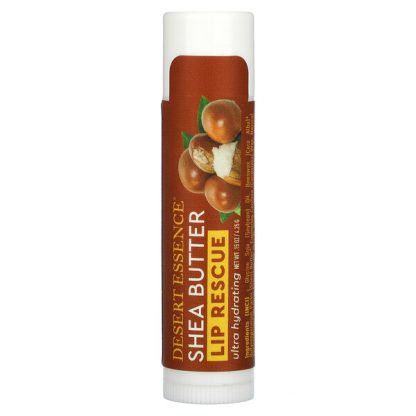 Desert Essence, Lip Rescue, Ultra Hydrating with Shea Butter, 0.15 oz (4.25 g)